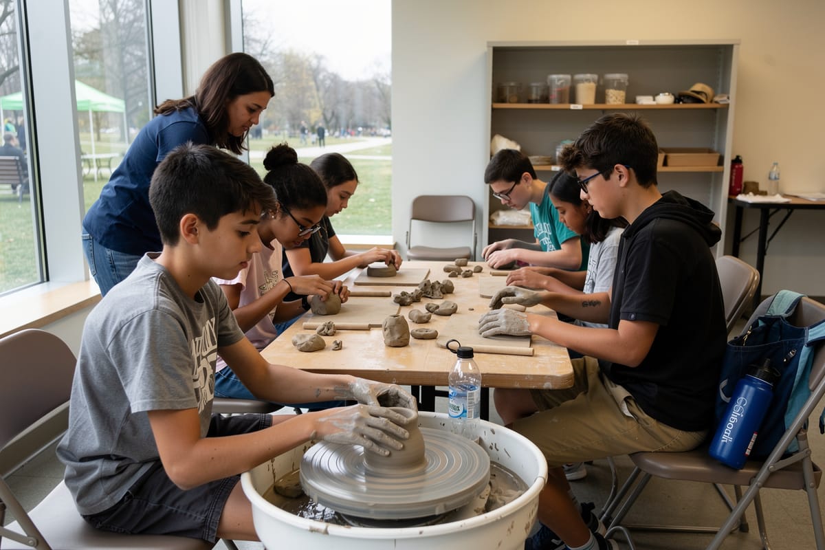 Saturday Teens Pottery (13 to 17 year olds) — Fall 1 Session