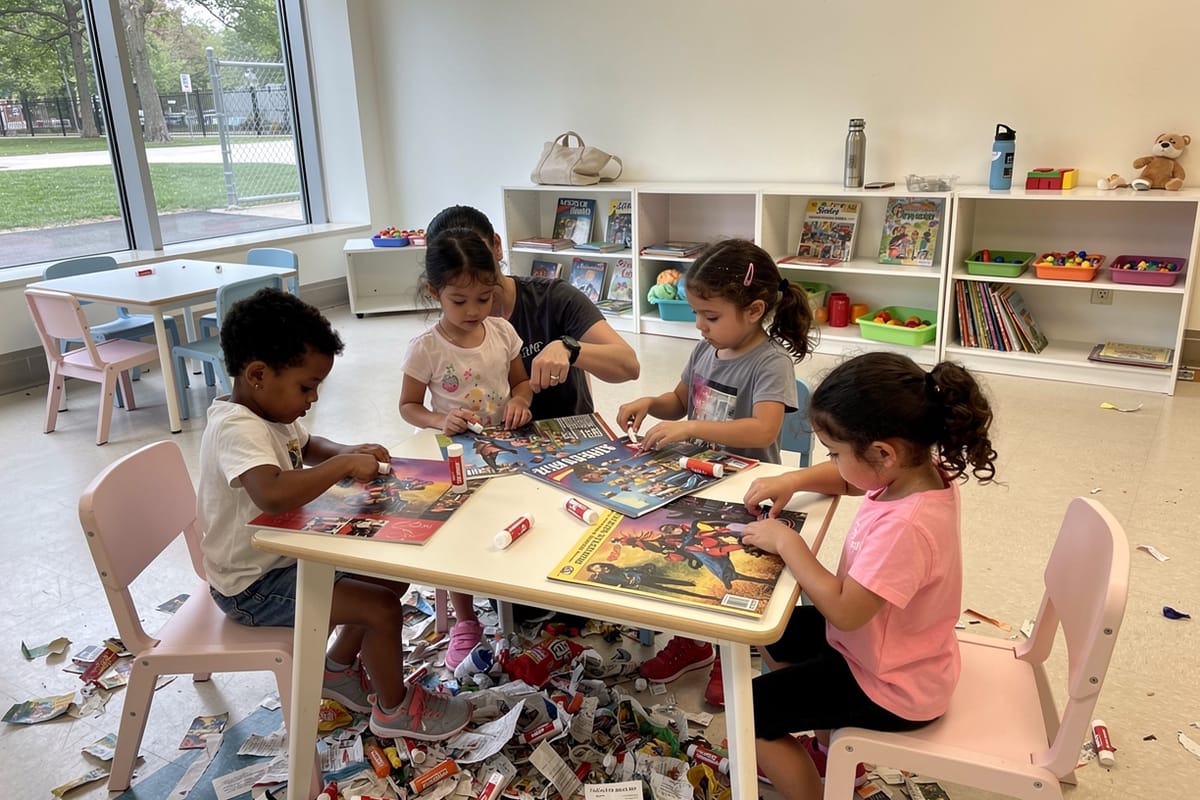 Sensory Art Workshop: Pumpkin Nature Collage