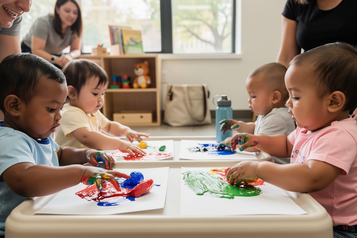 Messy Art With Your Baby!