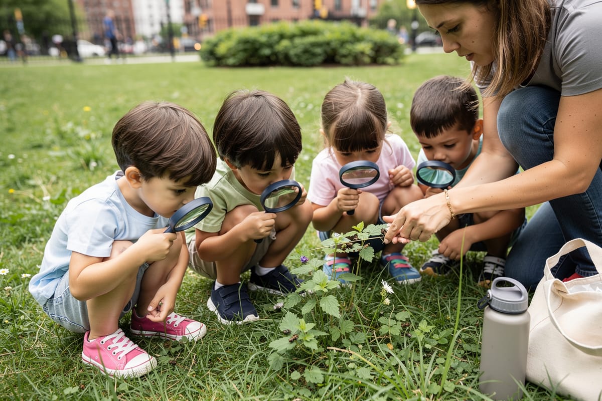 Family Art Project: Tiny Terrariums at Wave Hill