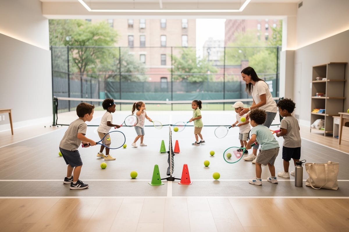 Tennis Class (4-5 Years | Drop Off | Fall | Mondays | 3:15 PM)